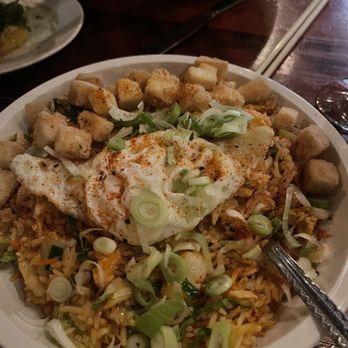 Shōjō-Boston - KIMCHI FRIED RICE WITH TOFU - Asian Fusion Near Me - Boston, Massachusetts Shōjō-Boston - KIMCHI FRIED RICE WITH TOFU - Asian Fusion Near Me - Boston, Massachusetts