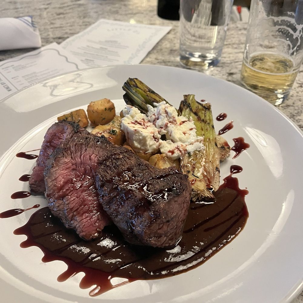 Their filet, rare. Amazing!! Their filet, rare. Amazing!!