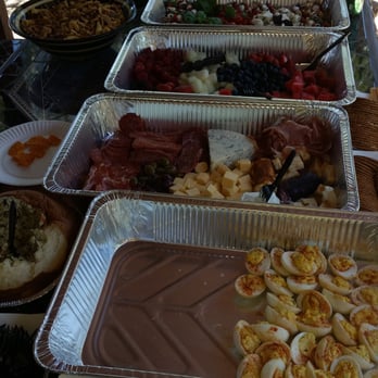 Stripchezze - Deviled eggs. Avocado rolls, deli meats, veggies, fruit, fresh chips and salsa. And custom orders of hot food from their truck. - Food Trucks Near Me