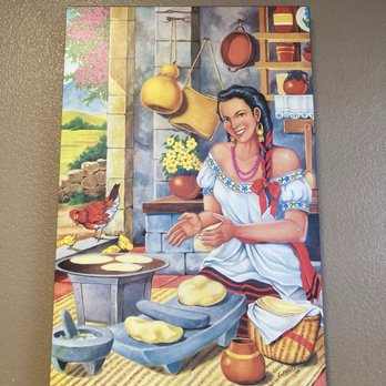 Abuela's Tacos - Artwork of making tortillas . - Mexican Near Me - Las Vegas, Nevada