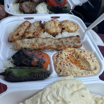 Mini Kabob - Lamb Combo and Chicken and Pork Combo Plate - Armenian Near Me - Glendale, California Mini Kabob - Lamb Combo and Chicken and Pork Combo Plate - Armenian Near Me - Glendale, California