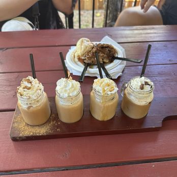 Grandpa's Cellar - Fall flight and apple pie with apples sauce and ice cream - Bakeries Near Me - Camino, California Grandpa's Cellar - Fall flight and apple pie with apples sauce and ice cream - Bakeries Near Me - Camino, California