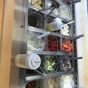 Dimitris Gyro Grill - a variety of salads - Greek Near Me - Harrison, New York