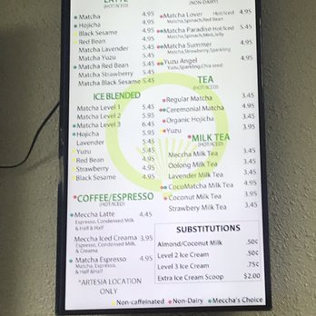 Meccha Matcha - Drink Menu - Desserts Near Me - Artesia, California Meccha Matcha - Drink Menu - Desserts Near Me - Artesia, California