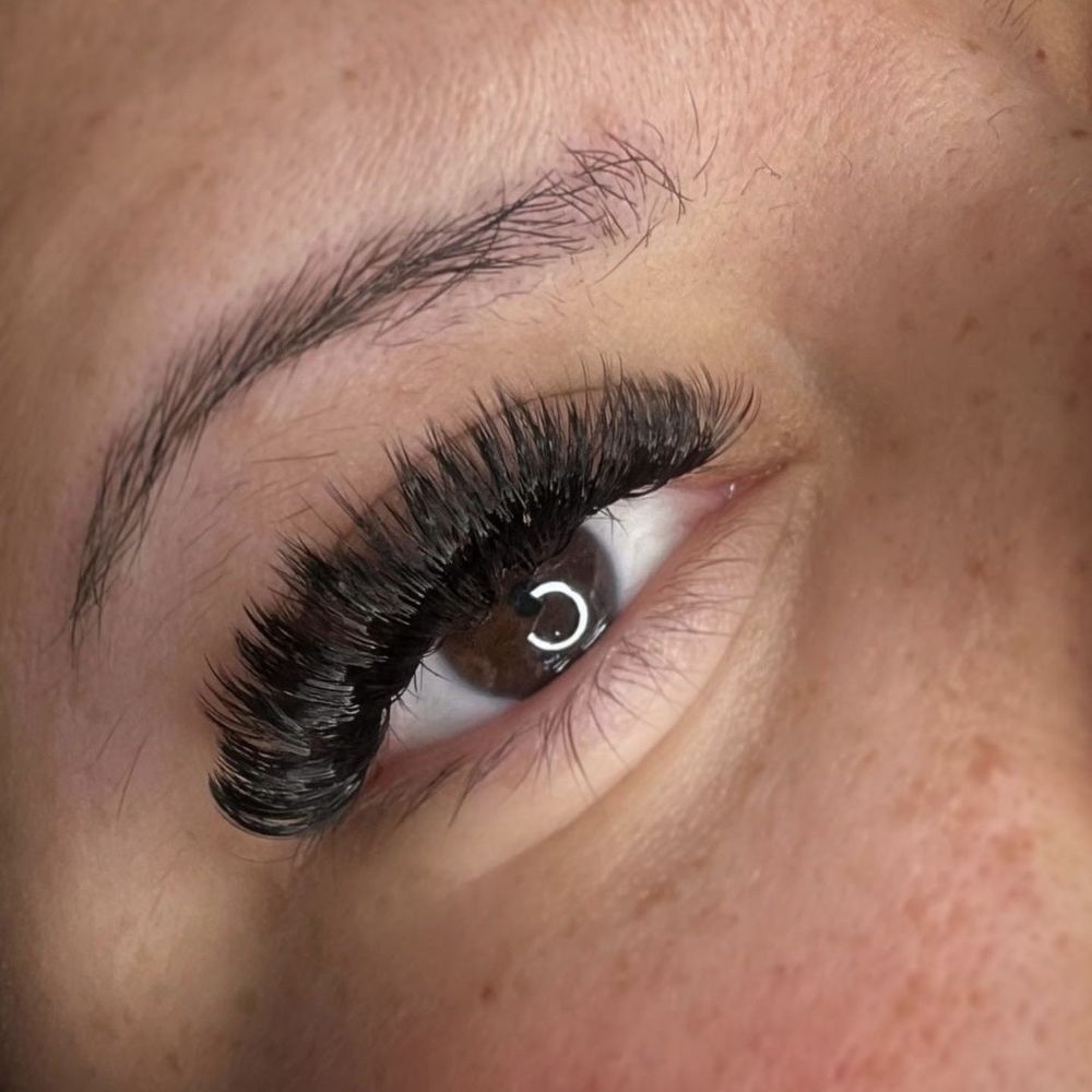The Sacred Lash Studio - A volume full set, freshly done - Eyelash Service Near Me - Chino, California The Sacred Lash Studio - A volume full set, freshly done - Eyelash Service Near Me - Chino, California