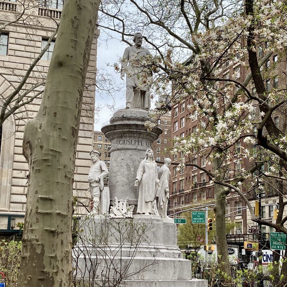 Verdi Square - Taken on a cloudy day 04/14/25. - Parks Near Me - New York, New York Verdi Square - Taken on a cloudy day 04/14/25. - Parks Near Me - New York, New York