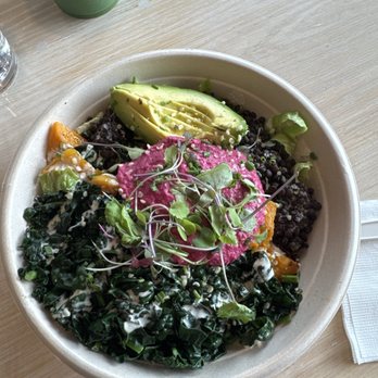 Vibe Organic Kitchen - Macro Bowl without sour kraut - Juice Bars & Smoothies Near Me - Newport Beach, California Vibe Organic Kitchen - Macro Bowl without sour kraut - Juice Bars & Smoothies Near Me - Newport Beach, California