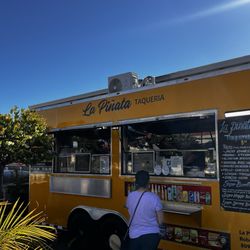 La Piñata Taqueria - Outside (truck with outdoor seating)