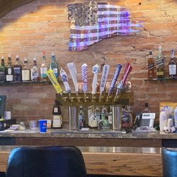 Trails Inn Bar & Comedy Club - Just the small row of taps. Plus they have tons of other beverages and wine and mead.