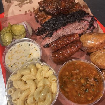 Terry Black's Barbecue - Ribs, brisket, sausage, beans, Mac n cheese, cream corn and cornbread - Barbeque Near Me - Austin, Texas Terry Black's Barbecue - Ribs, brisket, sausage, beans, Mac n cheese, cream corn and cornbread - Barbeque Near Me - Austin, Texas
