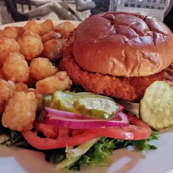 Angry Goldfish Pub And Eatery - Tenderloin and tots. - Pubs Near Me - Des Moines, Iowa Angry Goldfish Pub And Eatery - Tenderloin and tots. - Pubs Near Me - Des Moines, Iowa