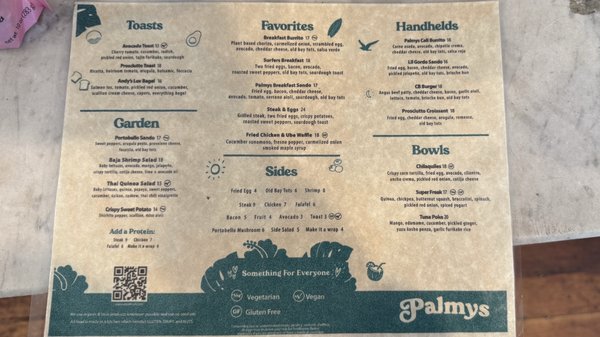 Menu photo 2 Palmys Pacific Beach San Diego, CA Menu photo 2 Palmys Pacific Beach San Diego, CA