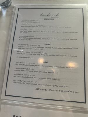 Menu photo 2 Maison Fox Fullerton, CA