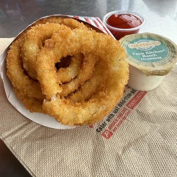 Portillo's Buena Park - Small onion rings - Hot Dogs Near Me - Buena Park, California