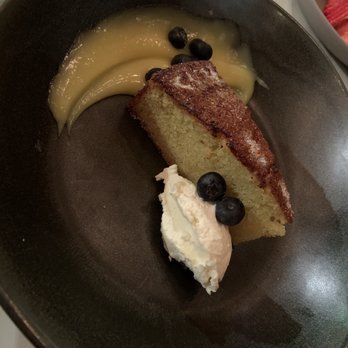 Oliver Royale - Brûléed Lemon Olive Oil Cake - New American Near Me - Knoxville, Tennessee