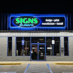 Signs and More - Signs and More at Night.