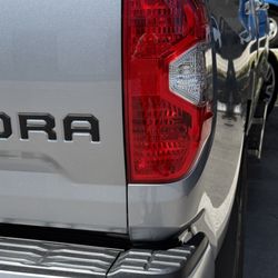 Joe's Paint & Body Shop - The quarter panel does not align with the tailgate.