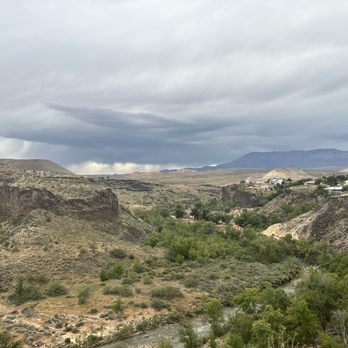 River Rock Roasting Co - View from parking lot - Coffee & Tea Near Me - La Verkin, Utah
