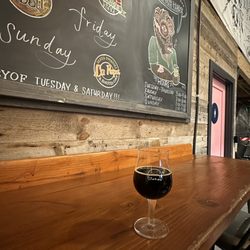 Alvarado Street Brewery & Tasting Room - Enjoying a very nice barrel aged barleywine