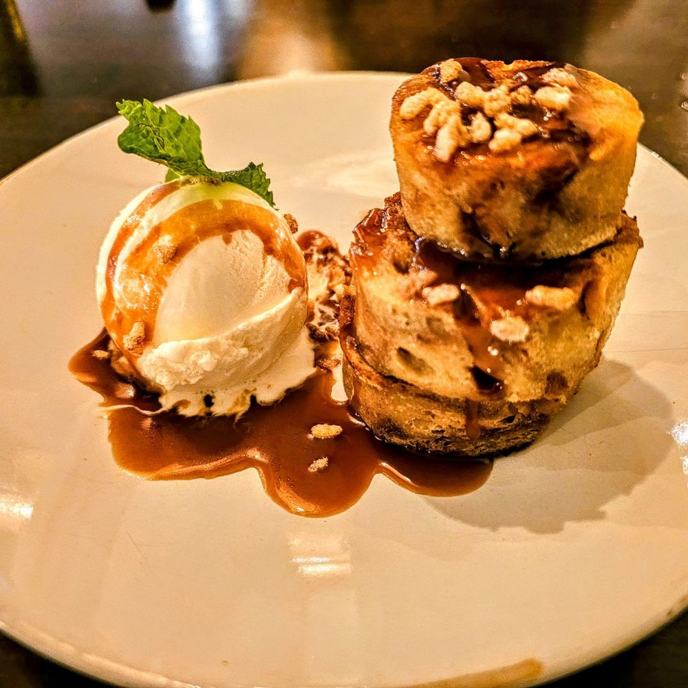 Leo Annapolis - The rum-soaked bread pudding is an excellent way to end a meal. - Bars Near Me - Annapolis, Maryland Leo Annapolis - The rum-soaked bread pudding is an excellent way to end a meal. - Bars Near Me - Annapolis, Maryland