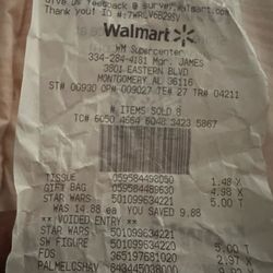 Walmart Supercenter - Does a photo of my receipt their cover price for my Bible book said $29 but the shelf says 22
