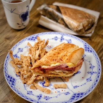 Cubanos ATL- Sandy Springs - Reheat 5 min Air-fried, still SO Good ~ half of it made me so full already. - Cuban Near Me - Sandy Springs, Georgia Cubanos ATL- Sandy Springs - Reheat 5 min Air-fried, still SO Good ~ half of it made me so full already. - Cuban Near Me - Sandy Springs, Georgia