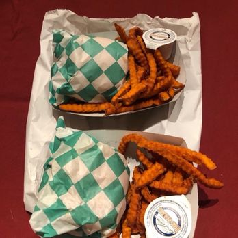 Nemo's - 2 burgers + sweet potato fries to go - Fast Food Near Me - Escalante, Utah