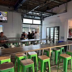 Project 9 Brewing - Some of the shared tables