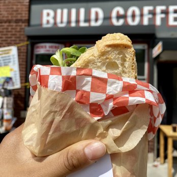 Build Coffee & Books - Vegan Breakfast Sandwich - Coffee & Tea Near Me - Chicago, Illinois