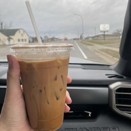 Salted Caramel Latte Salted Caramel Latte