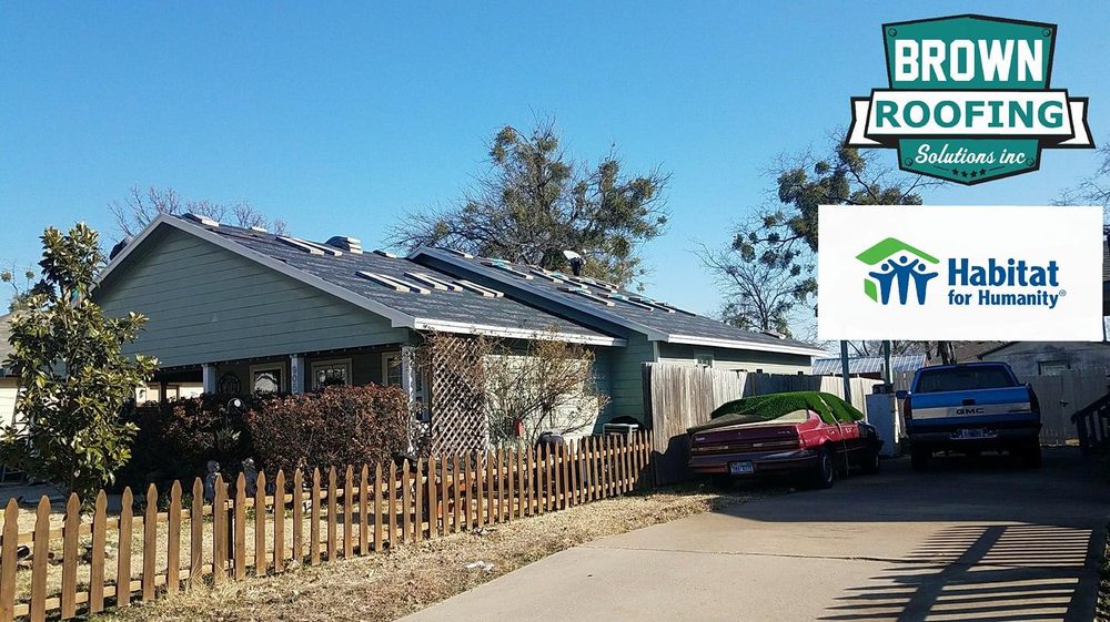 Slide of Brown Roofing Solutions