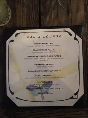 Menu photo 3 Crescent Lounge Beverly Hills, CA Menu photo 3 Crescent Lounge Beverly Hills, CA