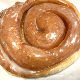 I am addicted to their cinnamon rolls. A coffee and a cinnamon roll makes my day. I love this place.