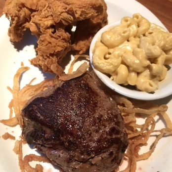 Cheddar's Scratch Kitchen - Top Sirloin Steak* & Chicken Tenders comes with 2 sides! - American Near Me - Knoxville, Tennessee Cheddar's Scratch Kitchen - Top Sirloin Steak* & Chicken Tenders comes with 2 sides! - American Near Me - Knoxville, Tennessee