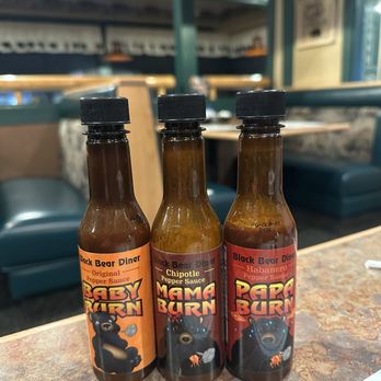 Black Bear Diner Richfield - Mama, Papa, Baby bear hot sauce. Great flavor for sure! - Diners Near Me - Richfield, Utah Black Bear Diner Richfield - Mama, Papa, Baby bear hot sauce. Great flavor for sure! - Diners Near Me - Richfield, Utah