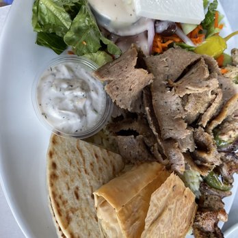 Olympic Cafe - Greek platter - Mediterranean Near Me - San Diego, California