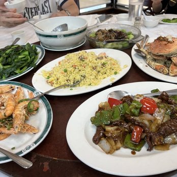 Vinh Hoa - The food was disappointing. Ordered a set menu for a party (not all shown). Portions small for the huge price. Not fresh or hot. - Chinese Near Me - Houston, Texas