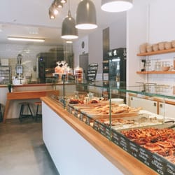 Zeit für Brot - Counter displaying fresh baked dessert options