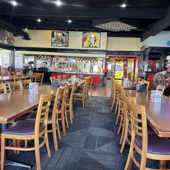 Shakey's Pizza Parlor - Dining tables - Pizza Near Me - San Gabriel, California Shakey's Pizza Parlor - Dining tables - Pizza Near Me - San Gabriel, California