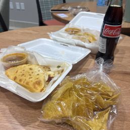 Tacos, chips and BOTTLED MEXICAN COKE Tacos, chips and BOTTLED MEXICAN COKE