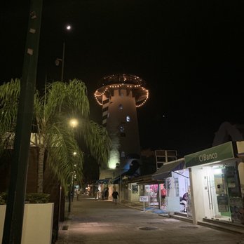 El Faro Bar - Lighthouse from a distance in the evening - Bars Near Me - Puerto Vallarta, JAL