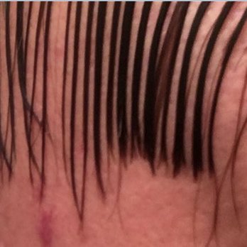 Total Salon Studios - Horrible bangs. Side cut way too short and patchy. It was supposed to go past the mark on the side of my face. Not a quality haircut. - Estheticians Near Me - Saint Johns, Florida