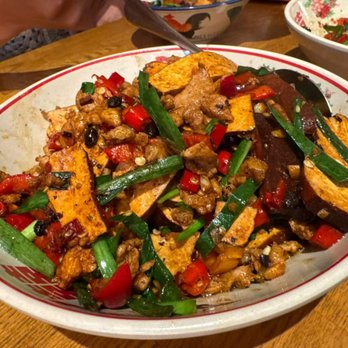 Ben Chili - Stir-fried pork belly with chili peppers -- but without any pork belly. - Chinese Near Me - Hacienda Heights, California Ben Chili - Stir-fried pork belly with chili peppers -- but without any pork belly. - Chinese Near Me - Hacienda Heights, California