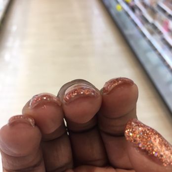 Lee Nails& Spa - Look at the lumps - Nail Salons Near Me - Hampton, Virginia