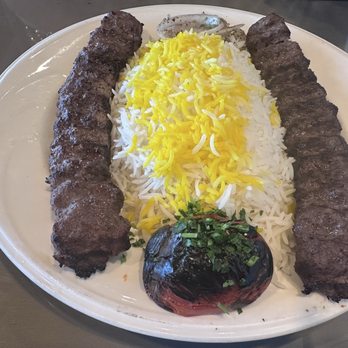 Aria Restaurant - Beef Koobideh dinner - Persian/Iranian Near Me - San Marcos, California Aria Restaurant - Beef Koobideh dinner - Persian/Iranian Near Me - San Marcos, California