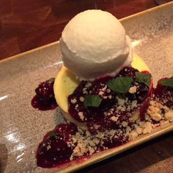 The Henry - The cheesecake with blackberries and lemon sorbet is perfect - New American Near Me - Phoenix, Arizona