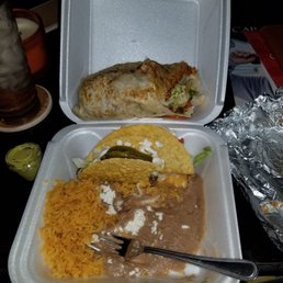 The 2 hard taco special. Only $4.50!!! And the pastor burrito California The 2 hard taco special. Only $4.50!!! And the pastor burrito California