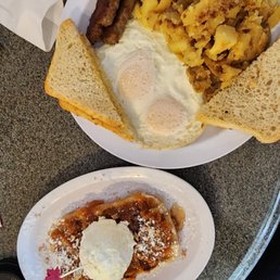 The Louie Special and Upgraded Waffle- Pumpkin Pie The Louie Special and Upgraded Waffle- Pumpkin Pie