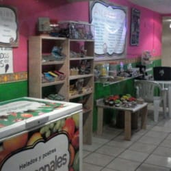 Artesanales - Variedad de dulces, helados y paletas