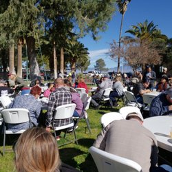 Tucson Taco Festival - The VIP area that had long long long waits for service. They should have more servers.